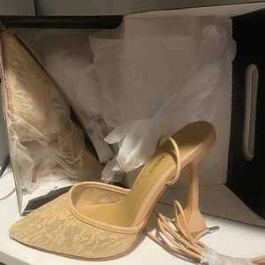 New Tan Fashion Nova Heels 👠